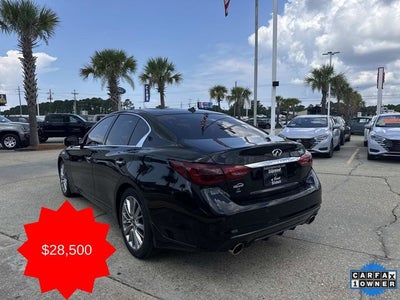2022 INFINITI Q50 LUXE