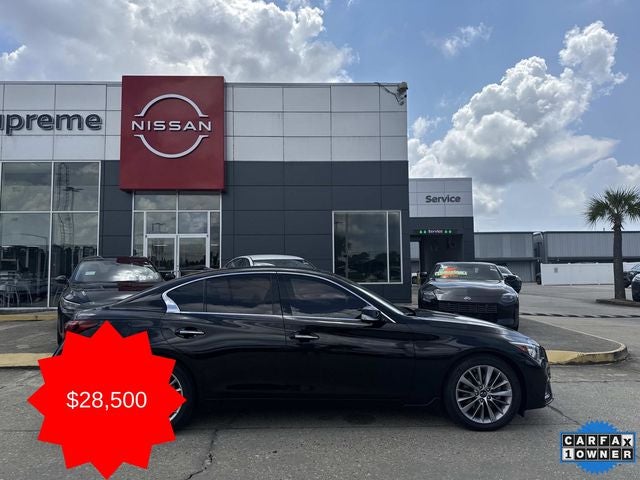 2022 INFINITI Q50 LUXE