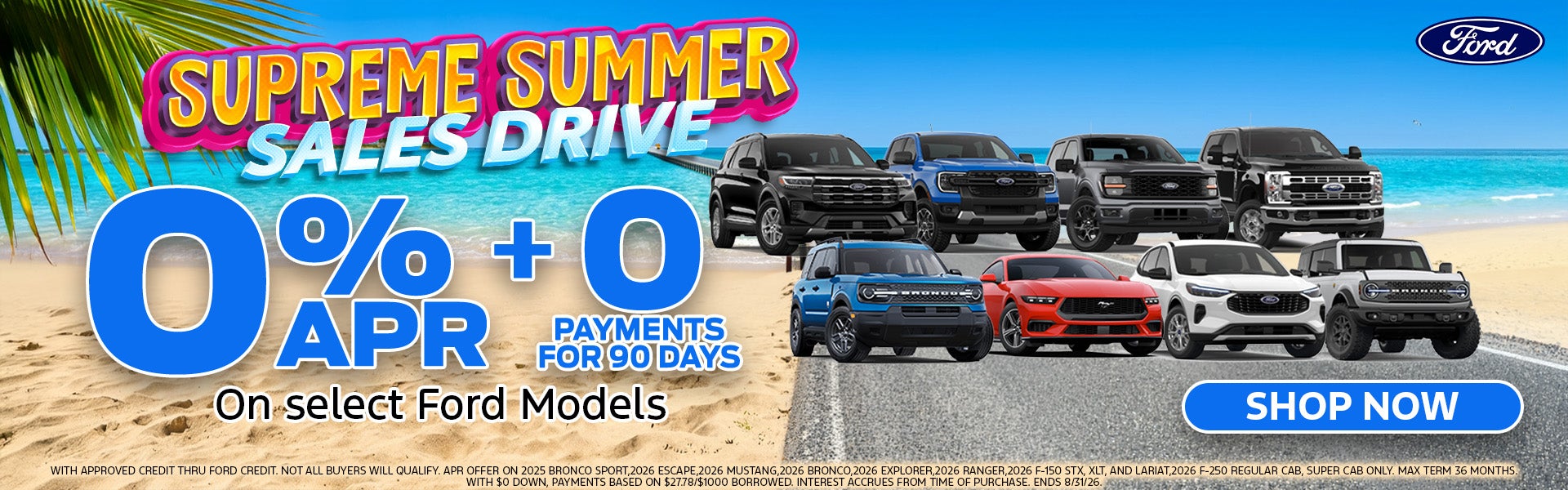 SUPREME SUMMER SALES DRIVE