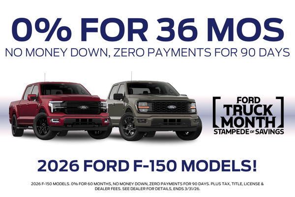2026 Ford F-150 Models!