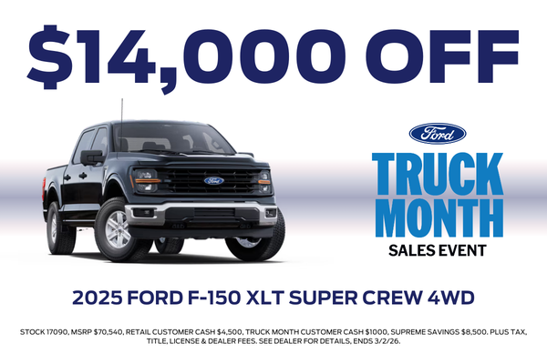 2025 Ford F-150 XLT Super Crew 4WD