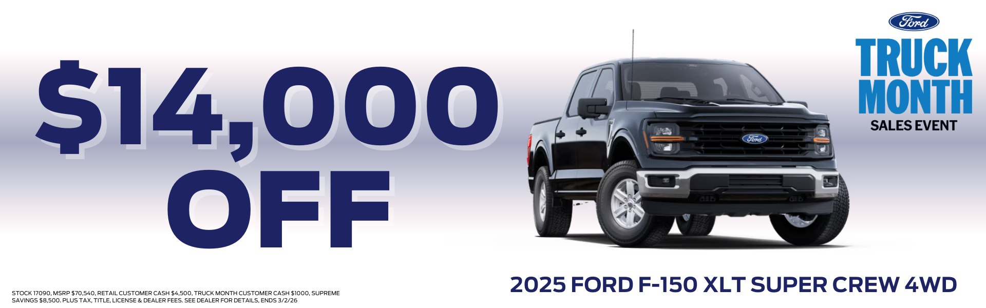 2025 Ford F-150 XLT Super Crew 4WD