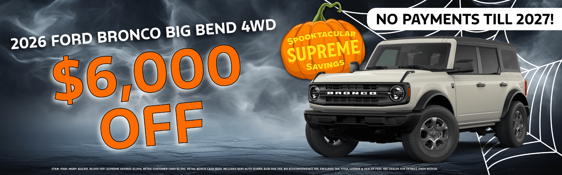 2026 FORD BRONCO BIG BEND 4WD