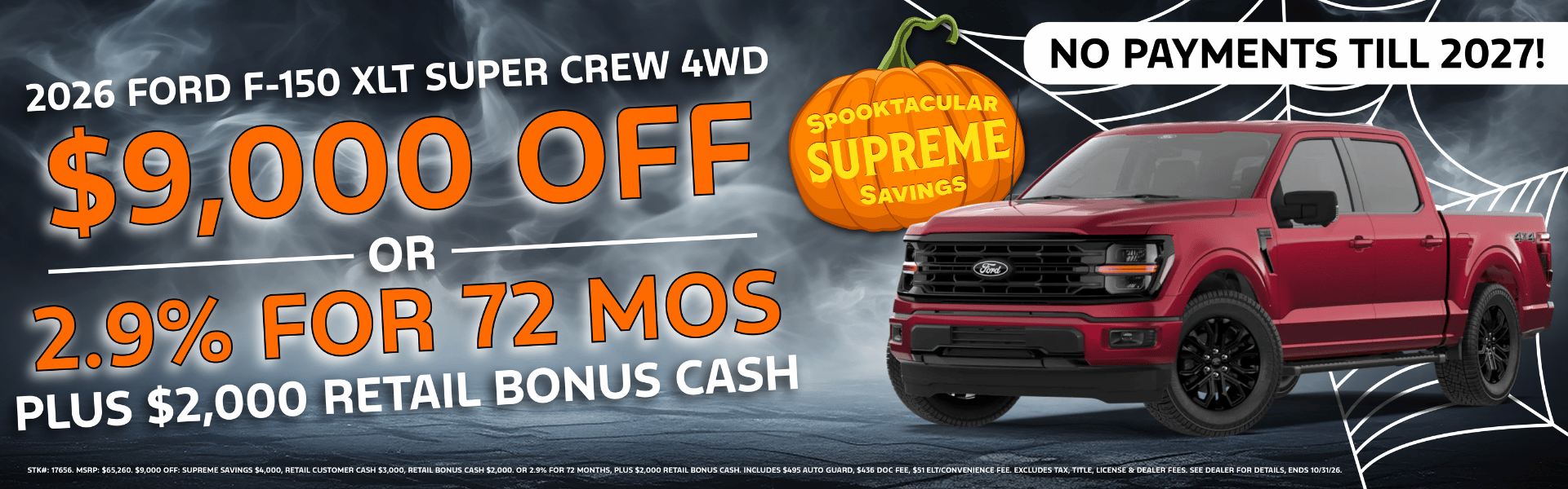 2026 FORD F-150 XLT SUPER CREW 4WD