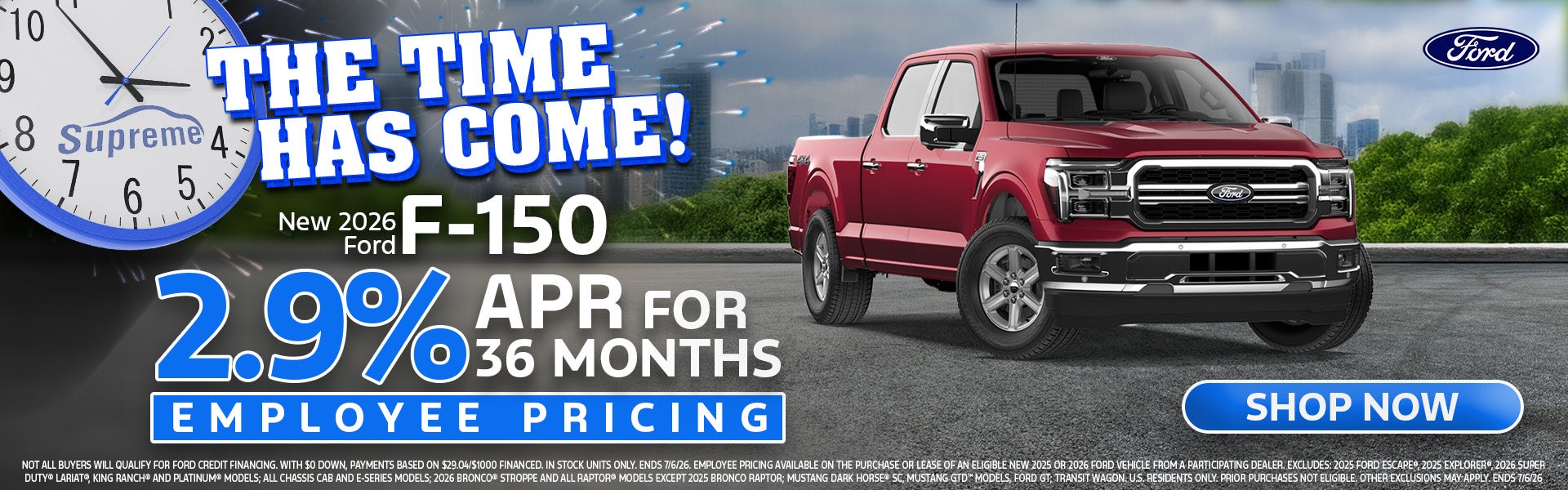 New 2026 Ford F-150